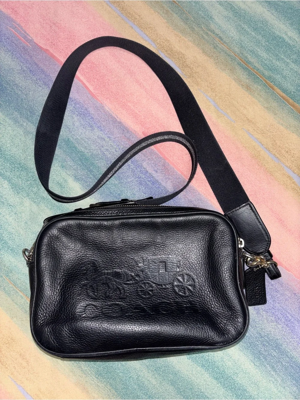 Coach Jes Black Crossbody Bag Coach F75818